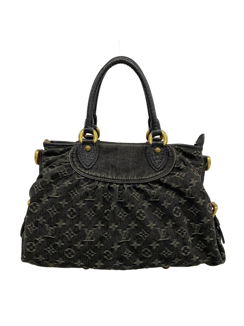 Louis Vuitton Neo Cabby Mm Noir Denim #349946L17B